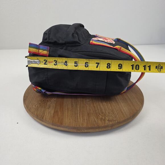 Fjallraven Kanken Rainbow Mini Pride Backpack Black 7L F Small Daypack - Picture 8 of 13